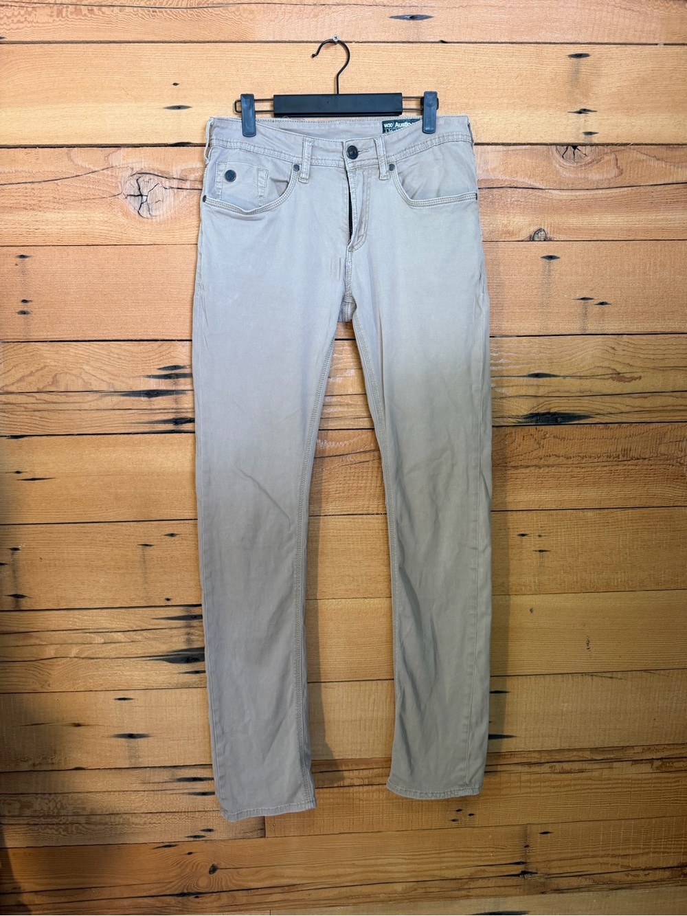 Buffalo David Bitton Austin-X Slim Stretch Khaki Pants